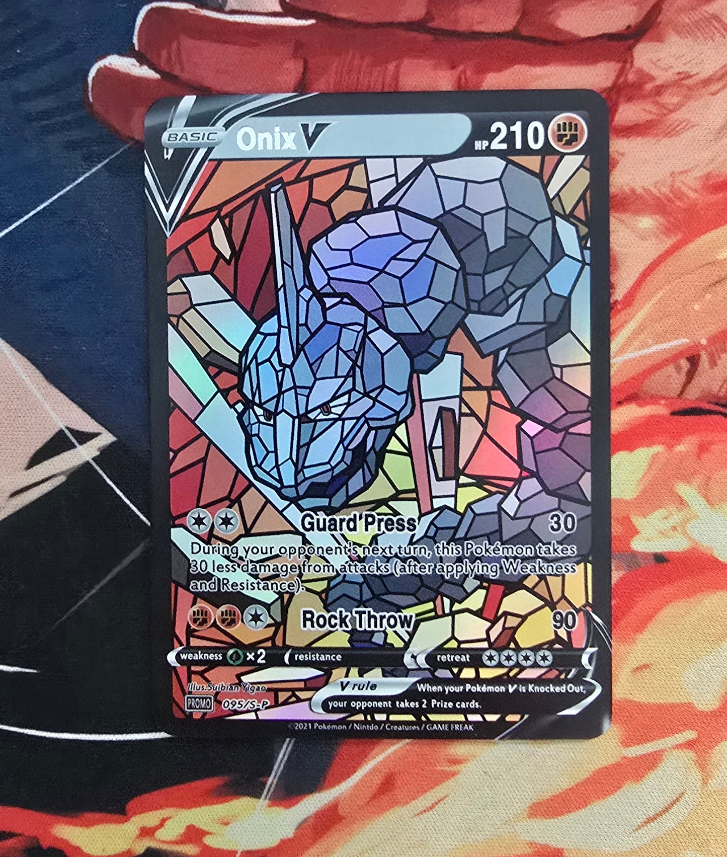 151 Pokemon Kanto Region Mosaic Style Custom Made Cards