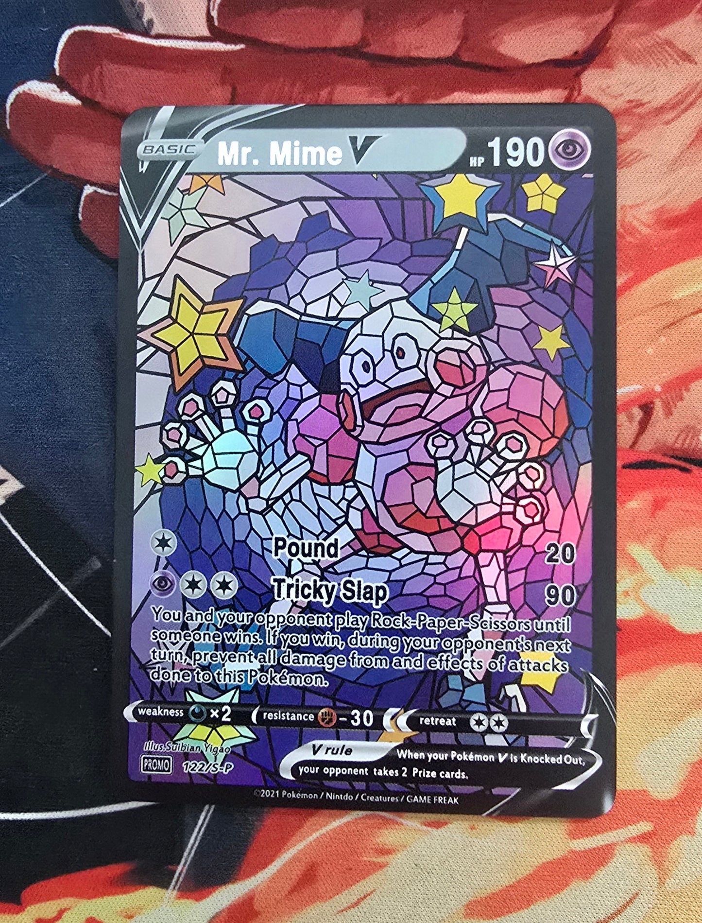 151 Pokemon Kanto Region Mosaic Style Custom Made Cards