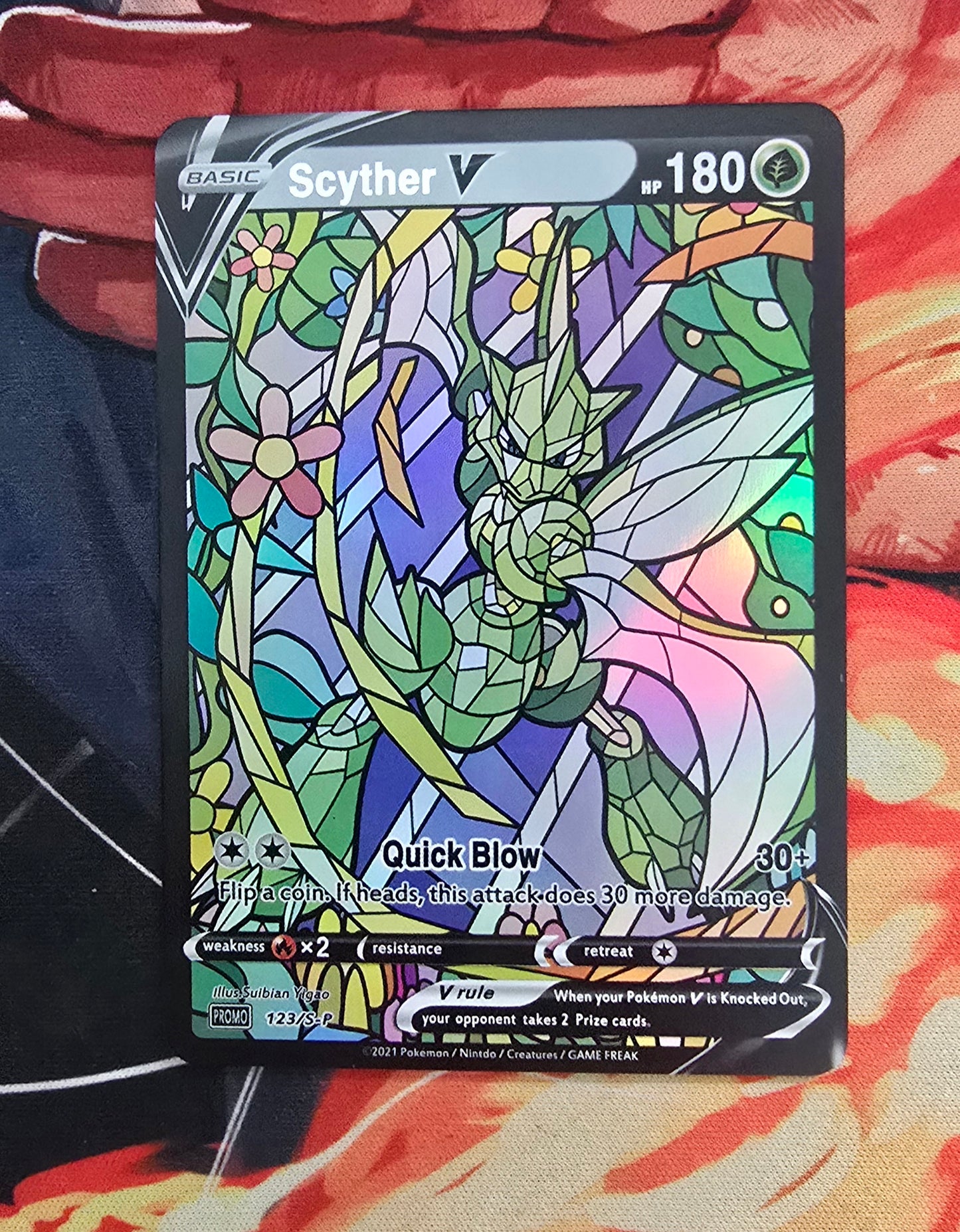 151 Pokemon Kanto Region Mosaic Style Custom Made Cards