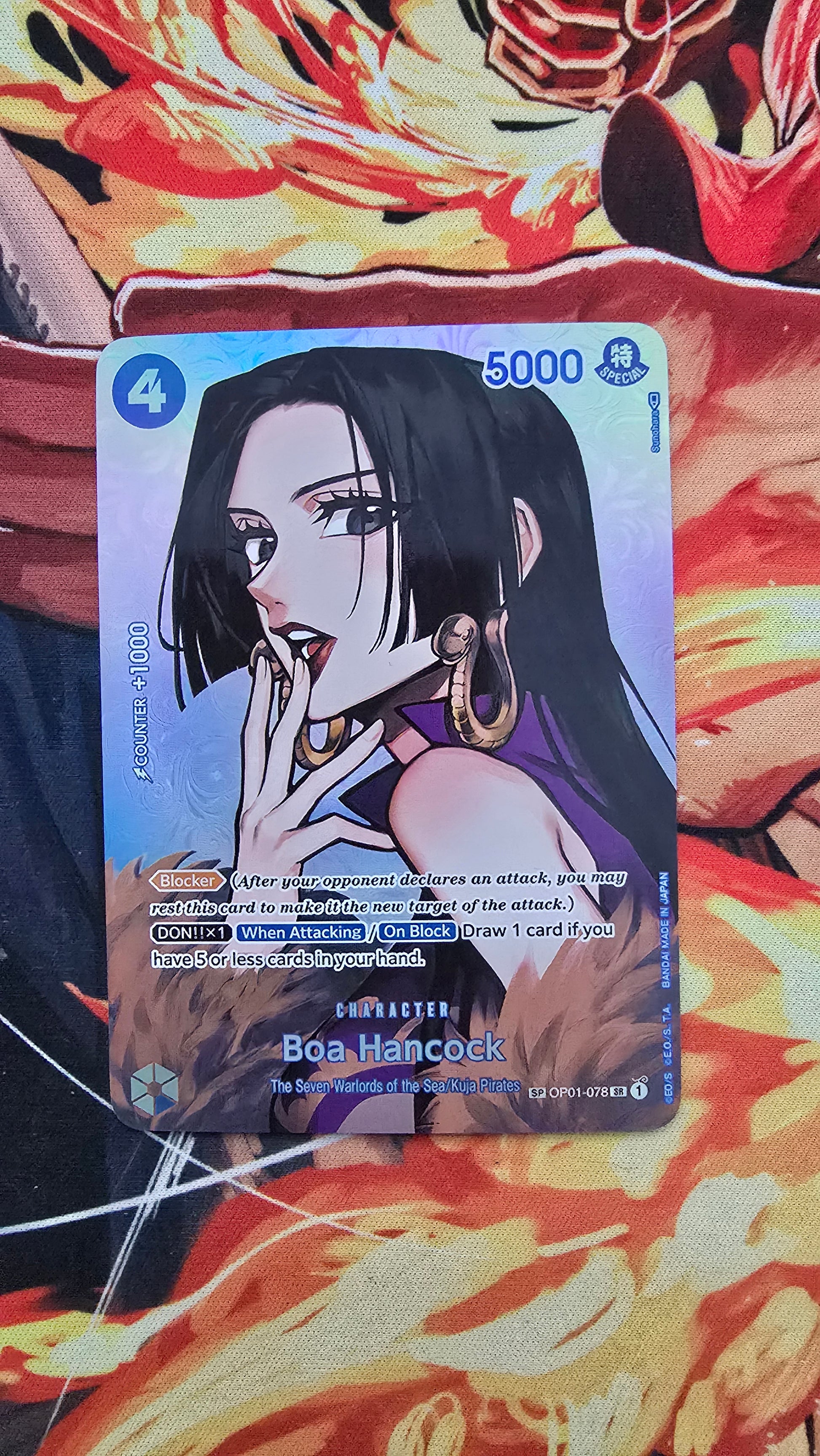 Boa Hancock SP OP01-078 One Piece Card Game OP TCG Proxy – OP PROXIES TCG