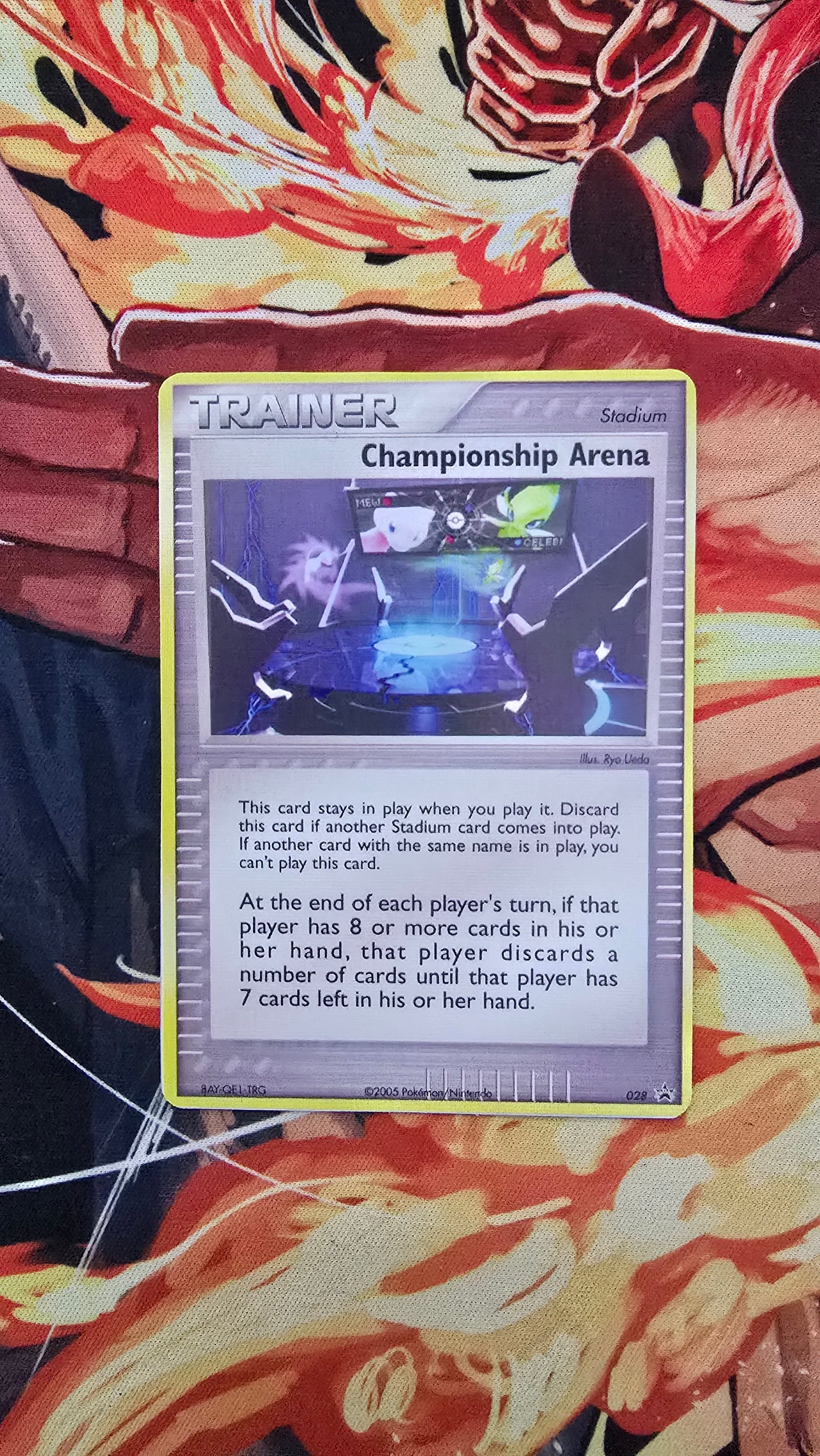 Custom Made 2005 Pokemon World Championships Promo Championship Arena Trainer #28 TCG Proxy card