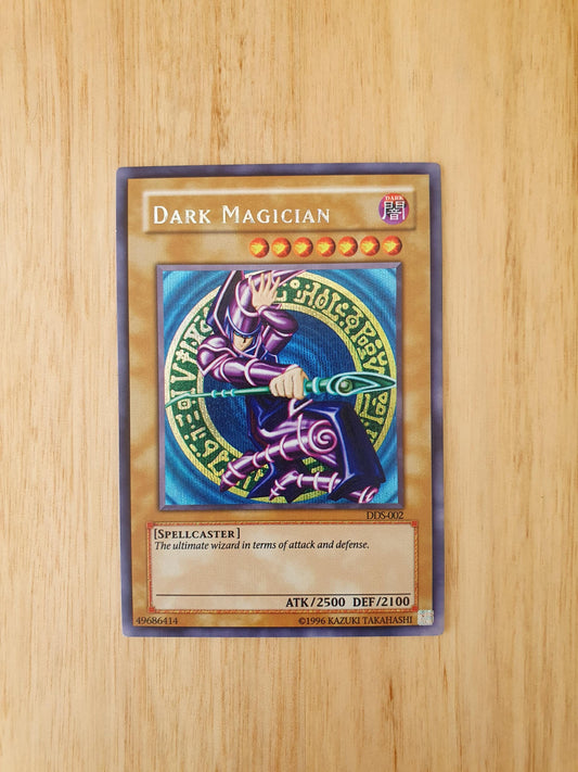 Dark Magician DDS-002 Dark Duel Stories Secret Rare Yugioh Card Game TCG Textured Premium Proxy Card