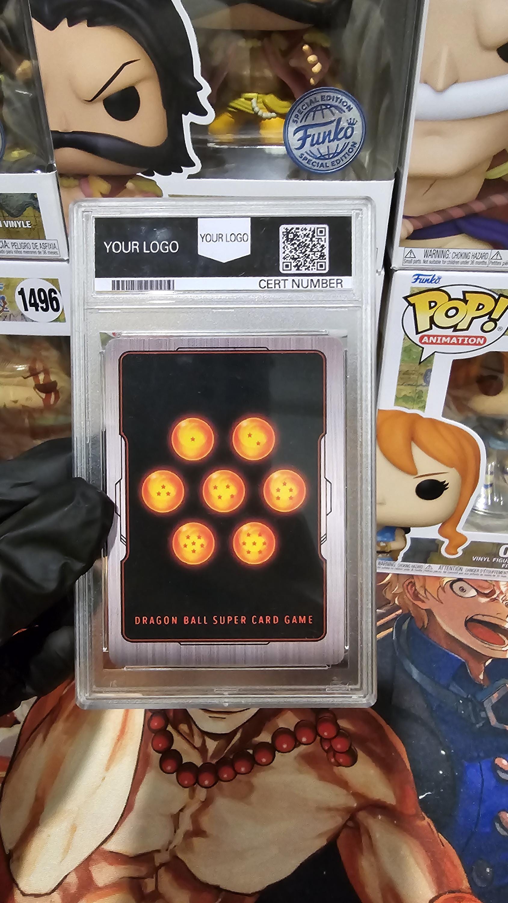 Dragon Ball Super Card Back Graded