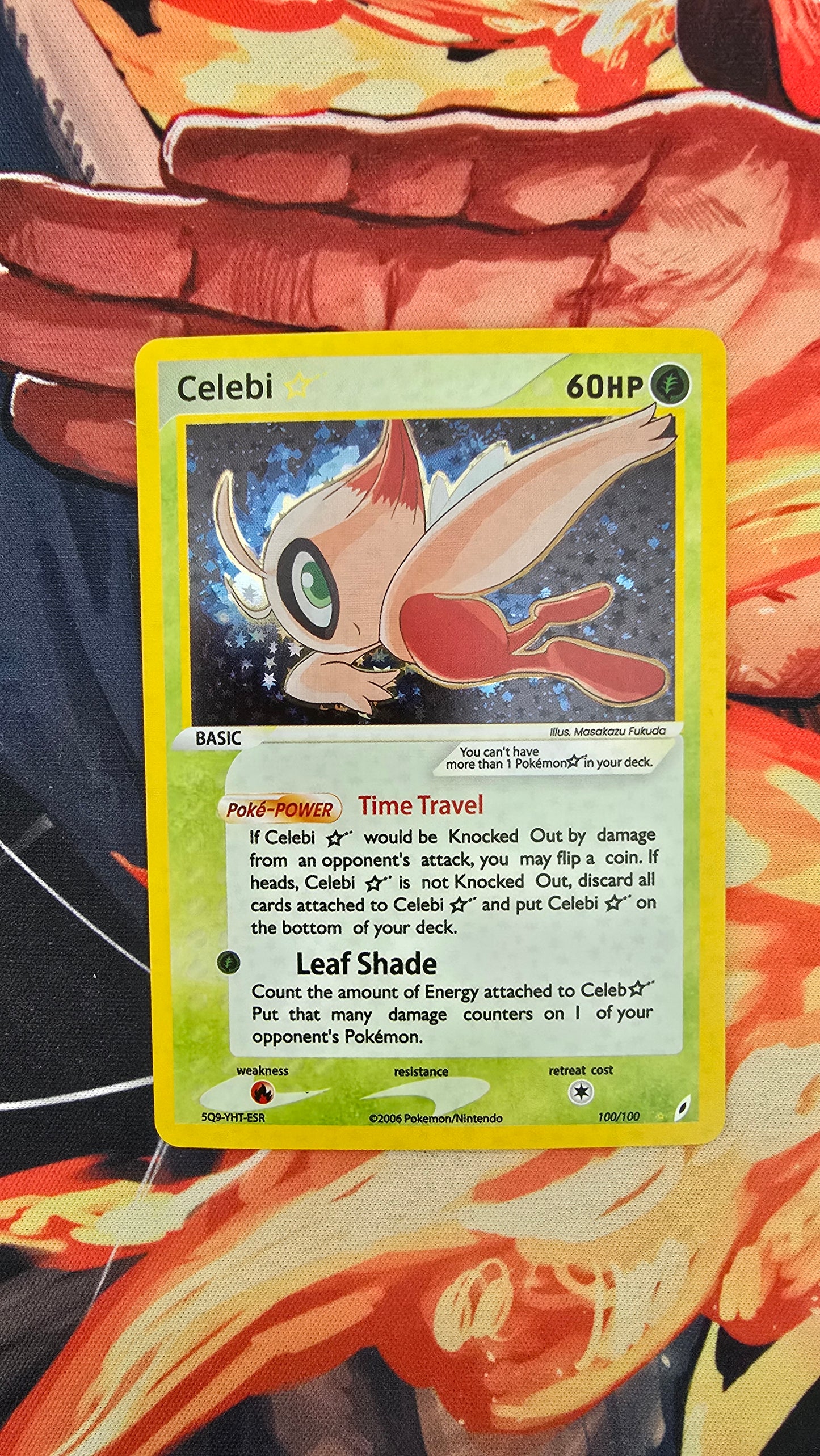 Pokemon Gold Star Proxy Card