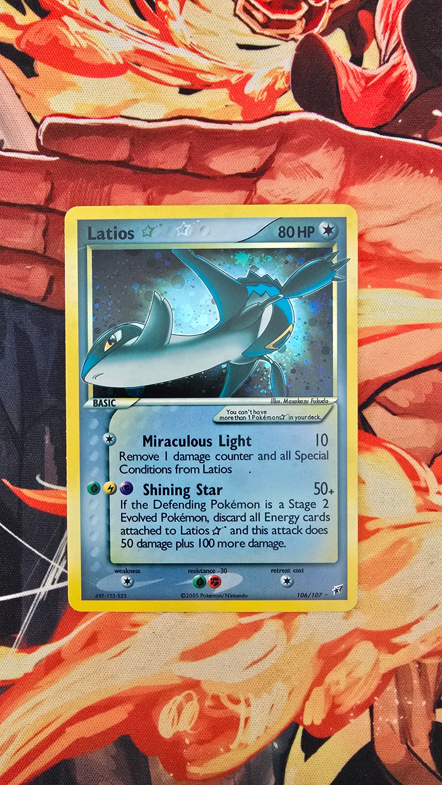 Pokemon Gold Star Proxy Card