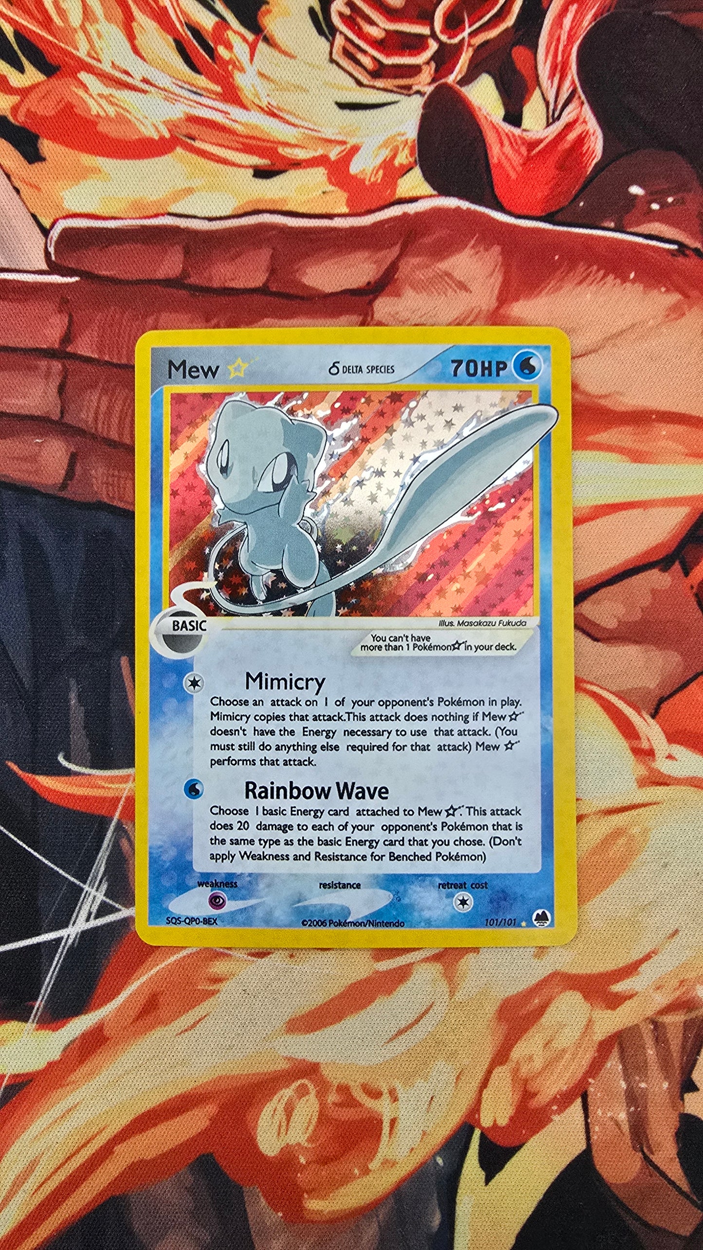 Pokemon Gold Star Proxy Card