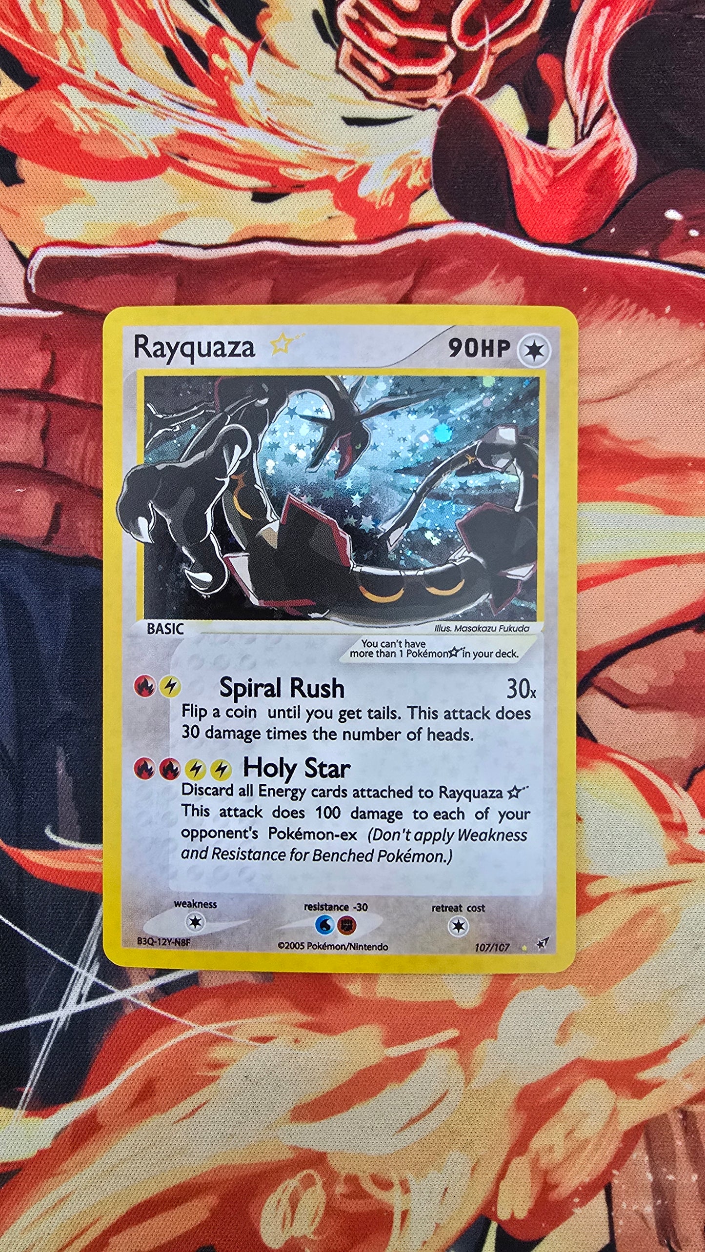 Pokemon Gold Star Proxy Card