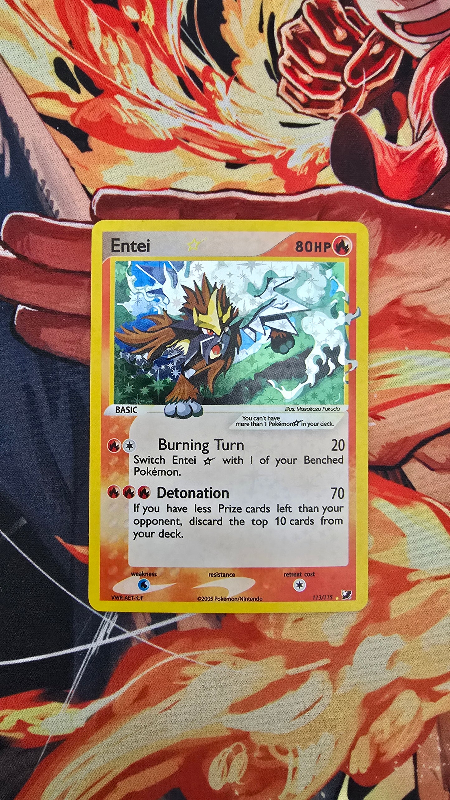 Pokemon Gold Star Proxy Card