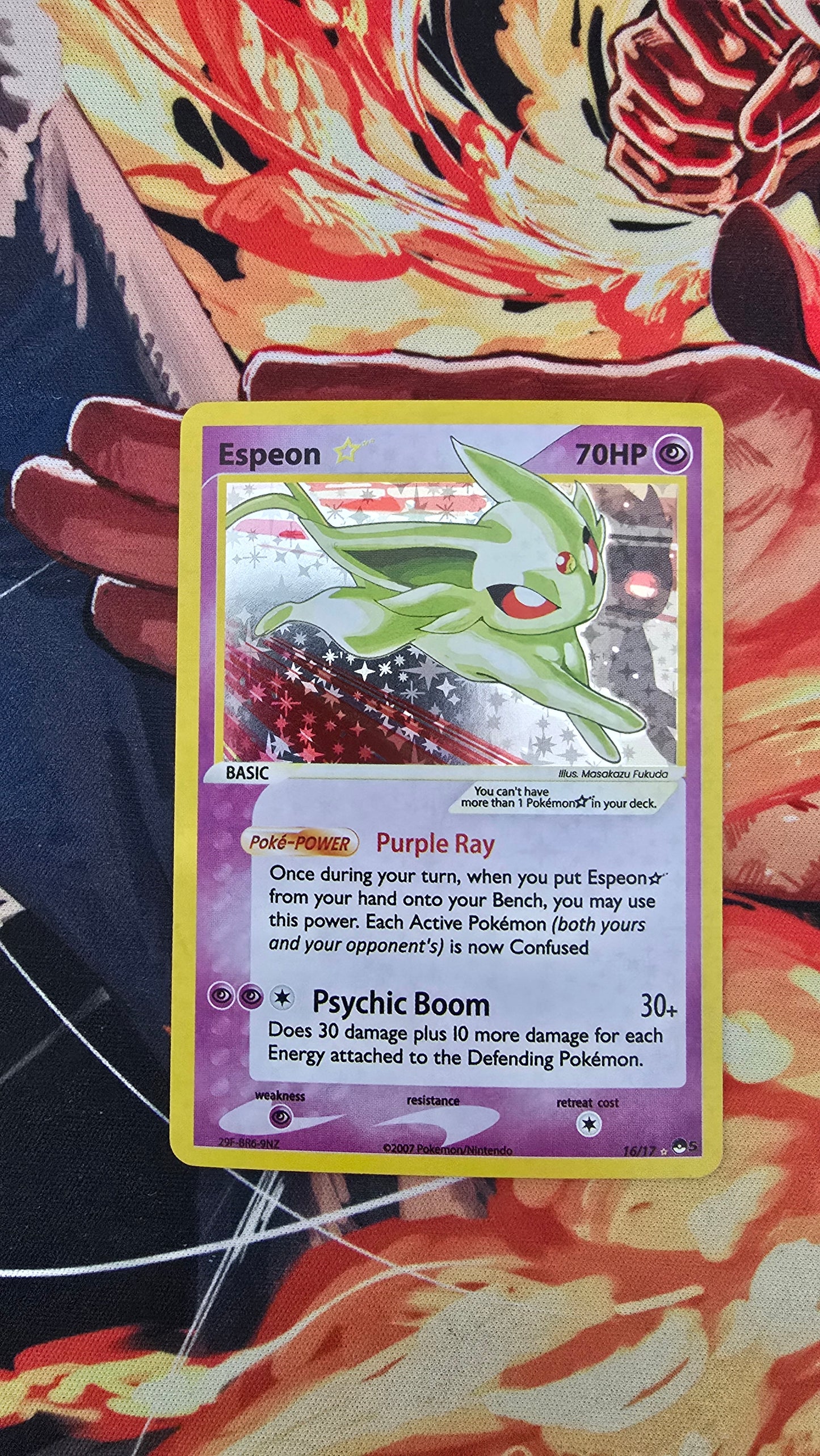 Pokemon Gold Star Proxy Card