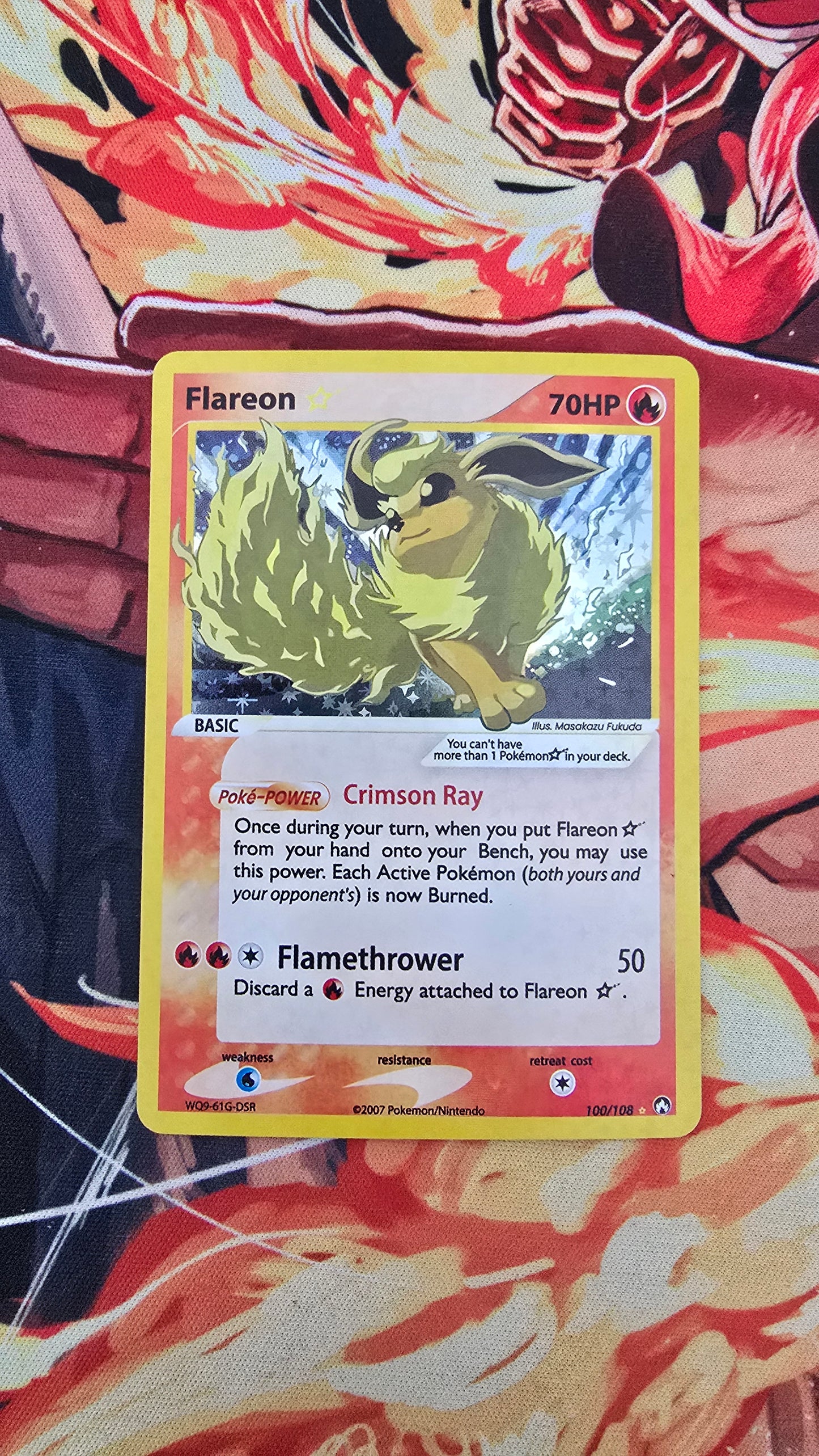 Pokemon Gold Star Proxy Card