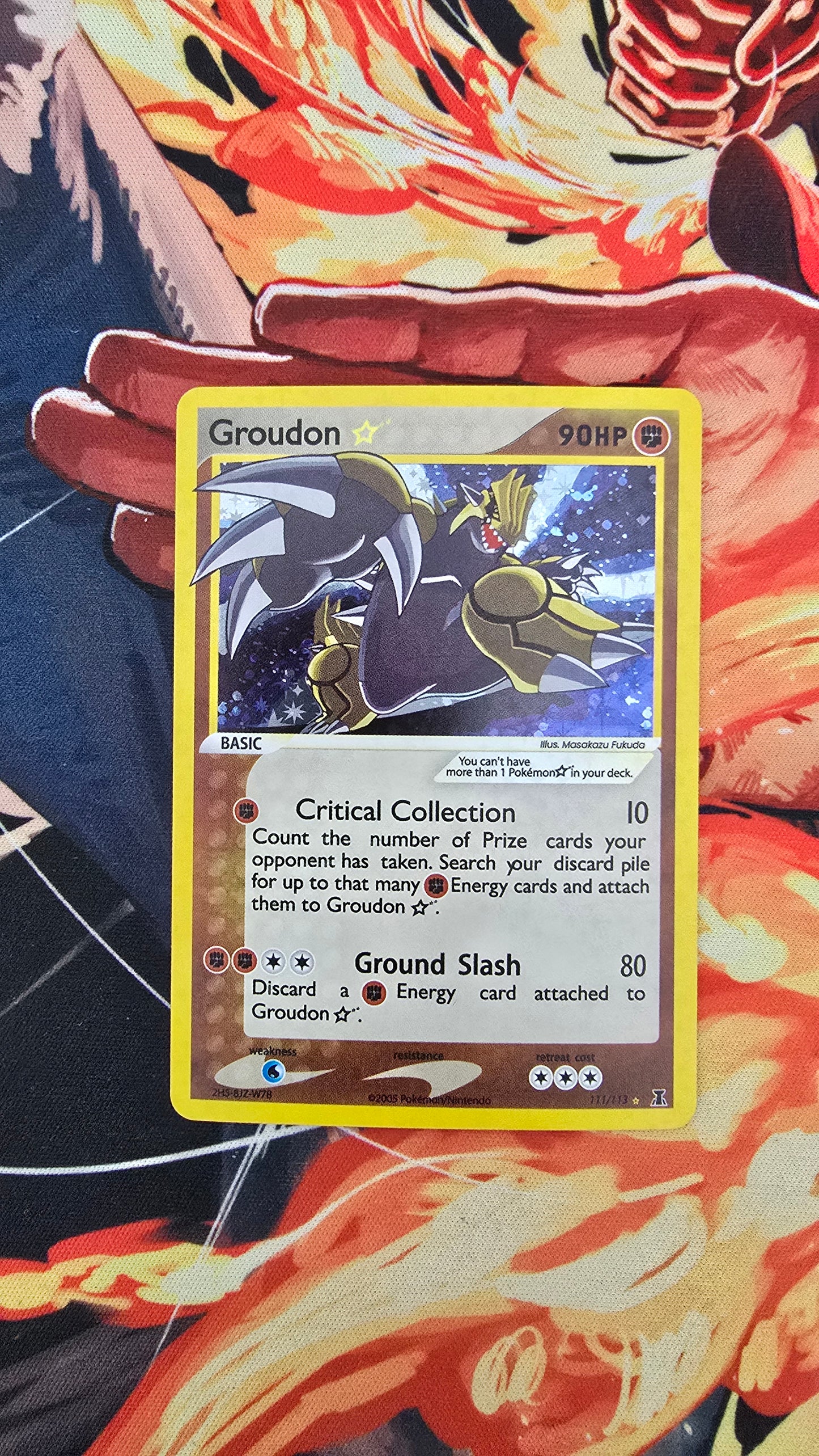 Pokemon Gold Star Proxy Card