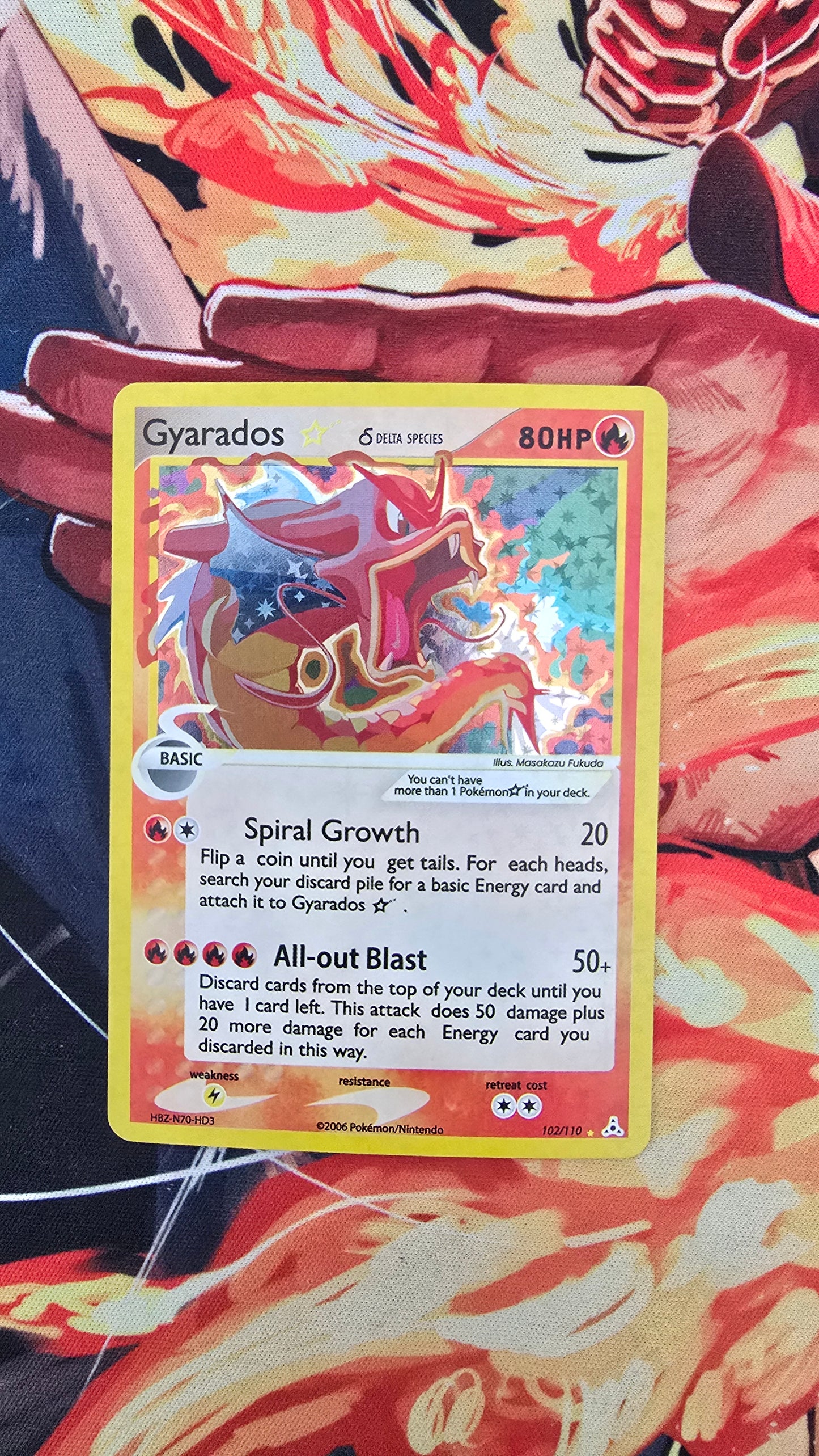 Pokemon Gold Star Proxy Card