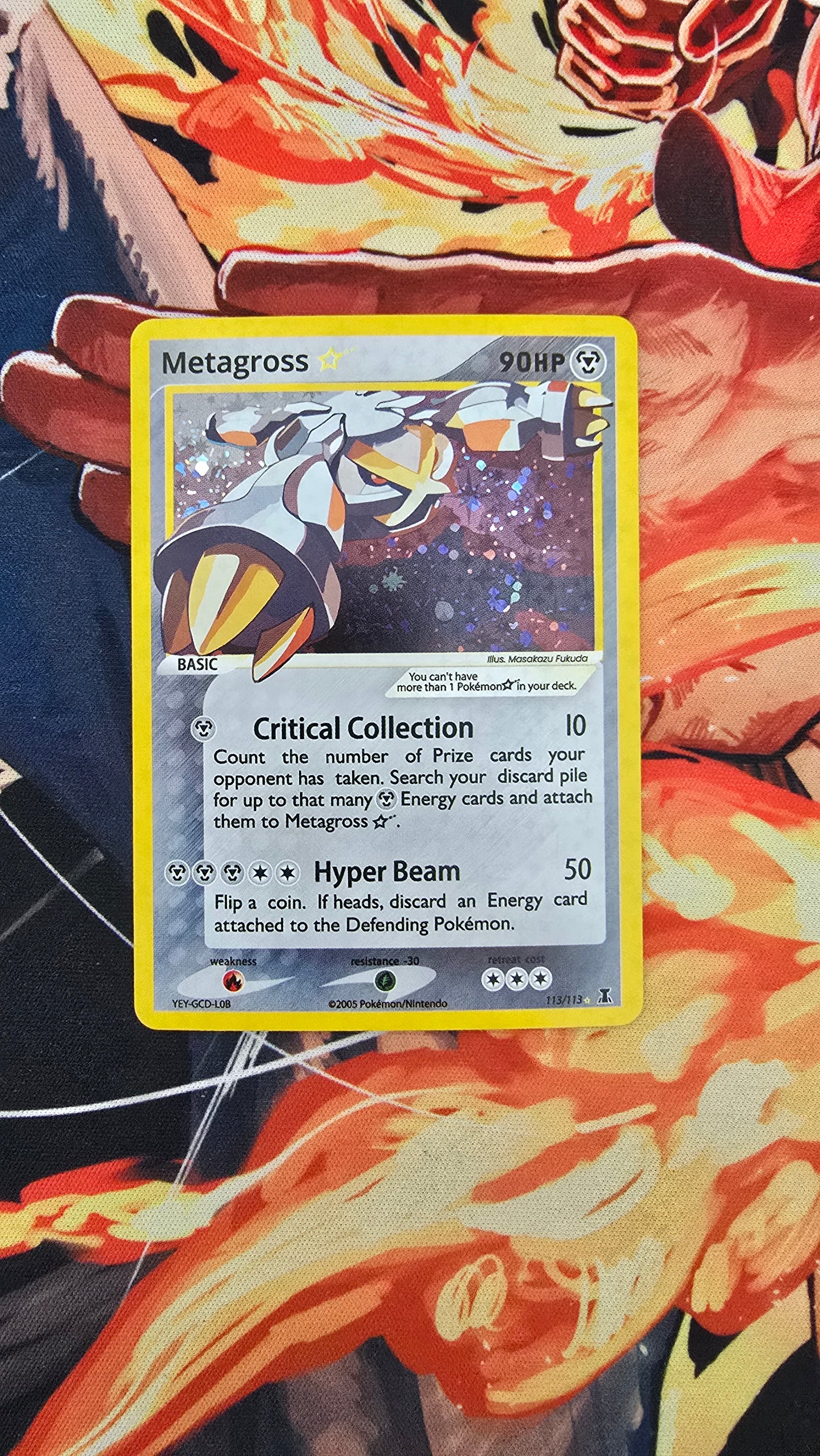 Pokemon Gold Star Proxy Card