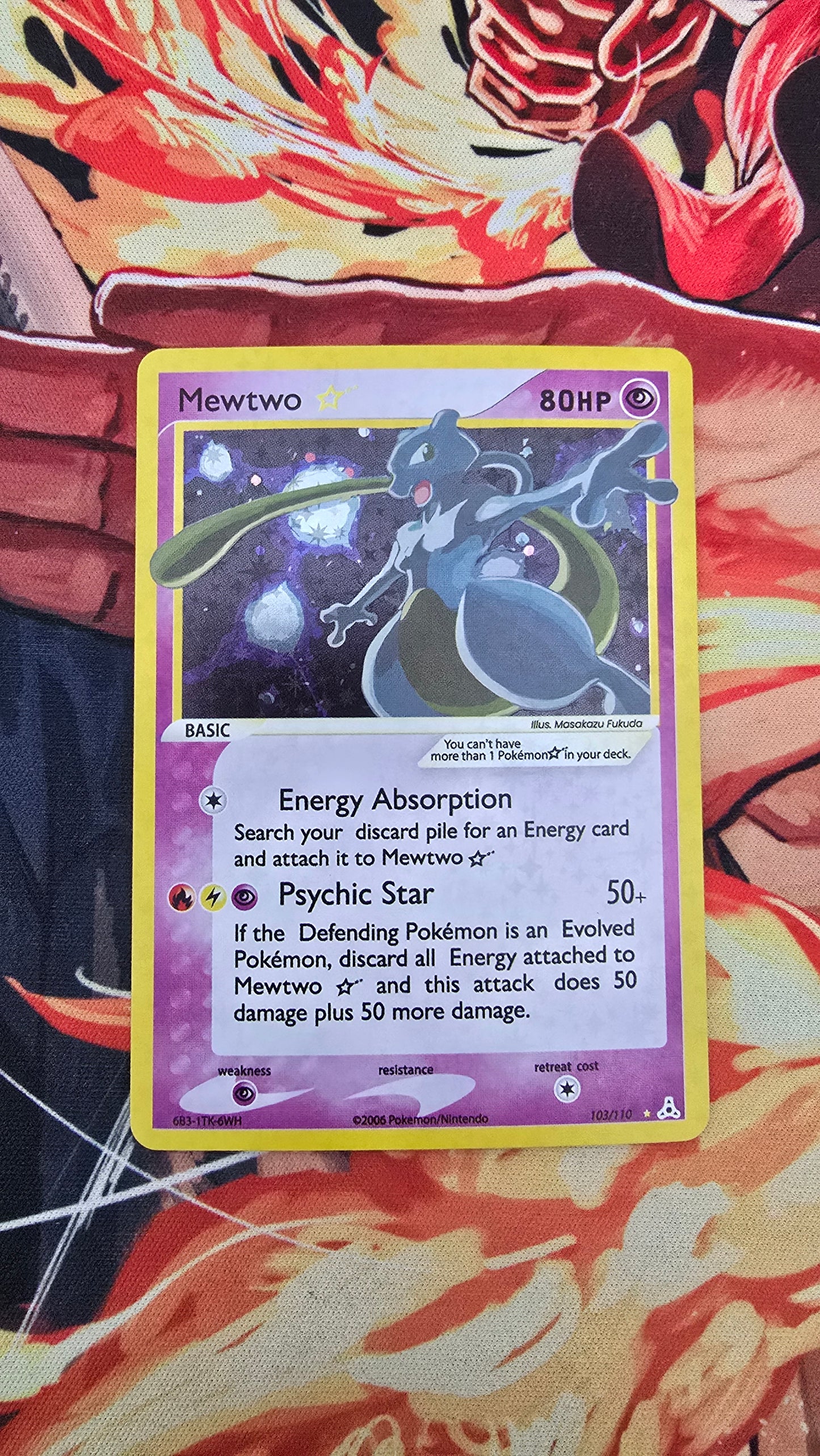 Pokemon Gold Star Proxy Card