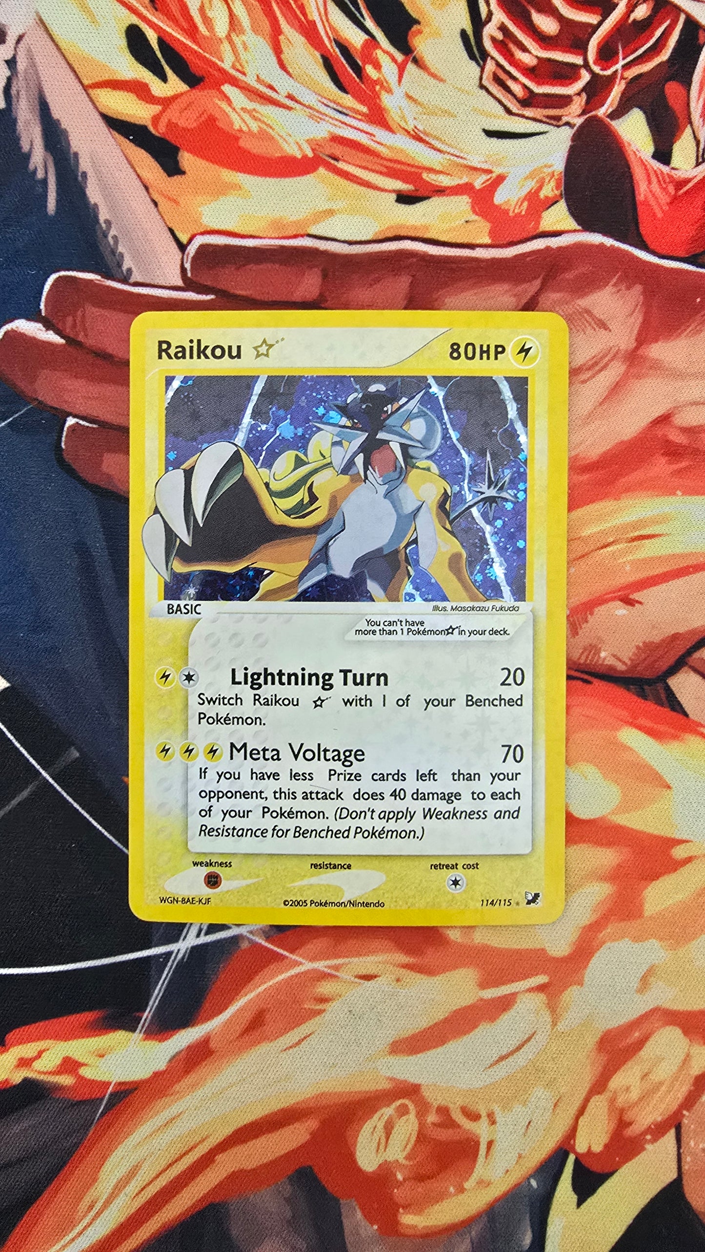 Pokemon Gold Star Proxy Card