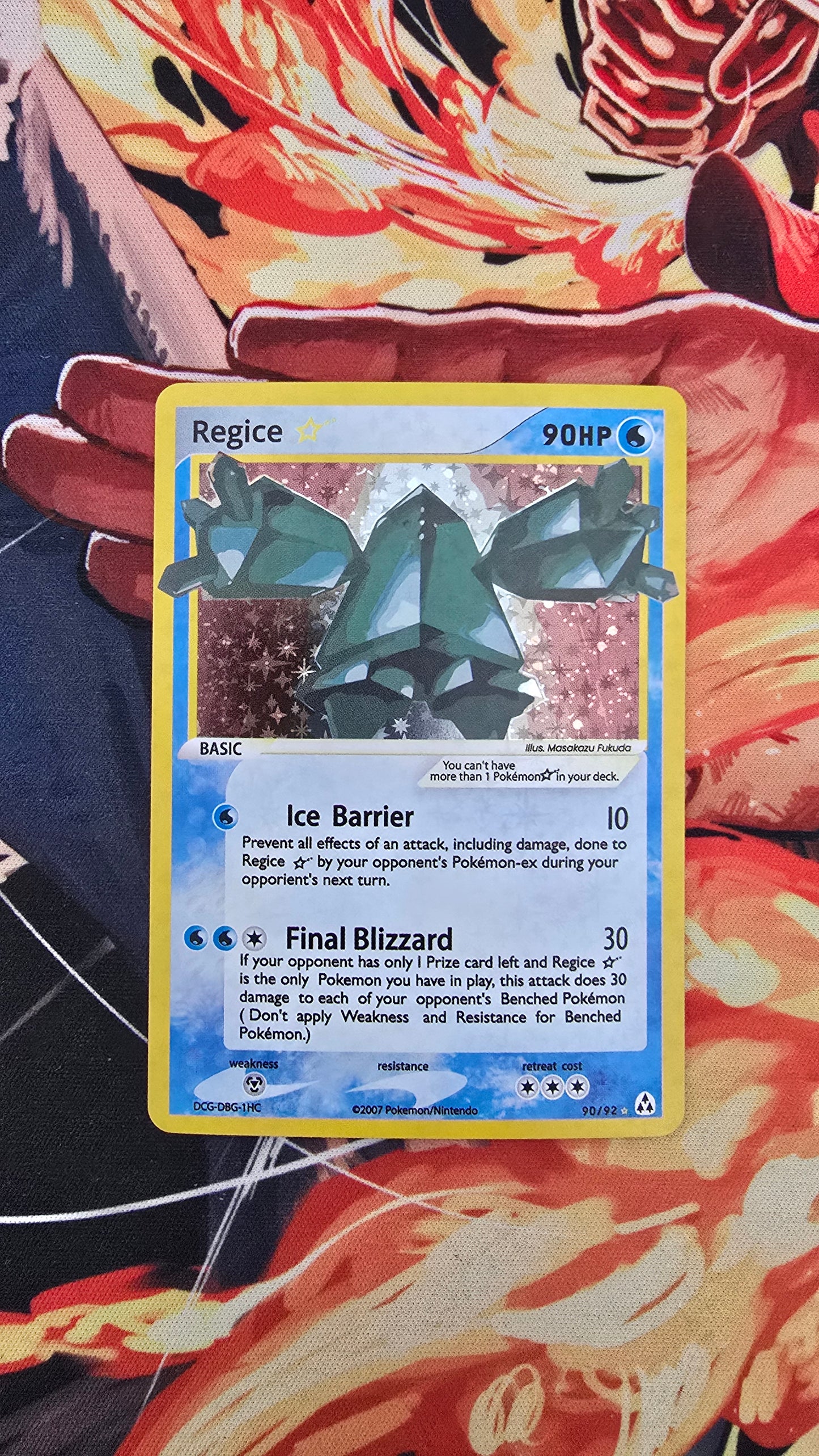 Pokemon Gold Star Proxy Card