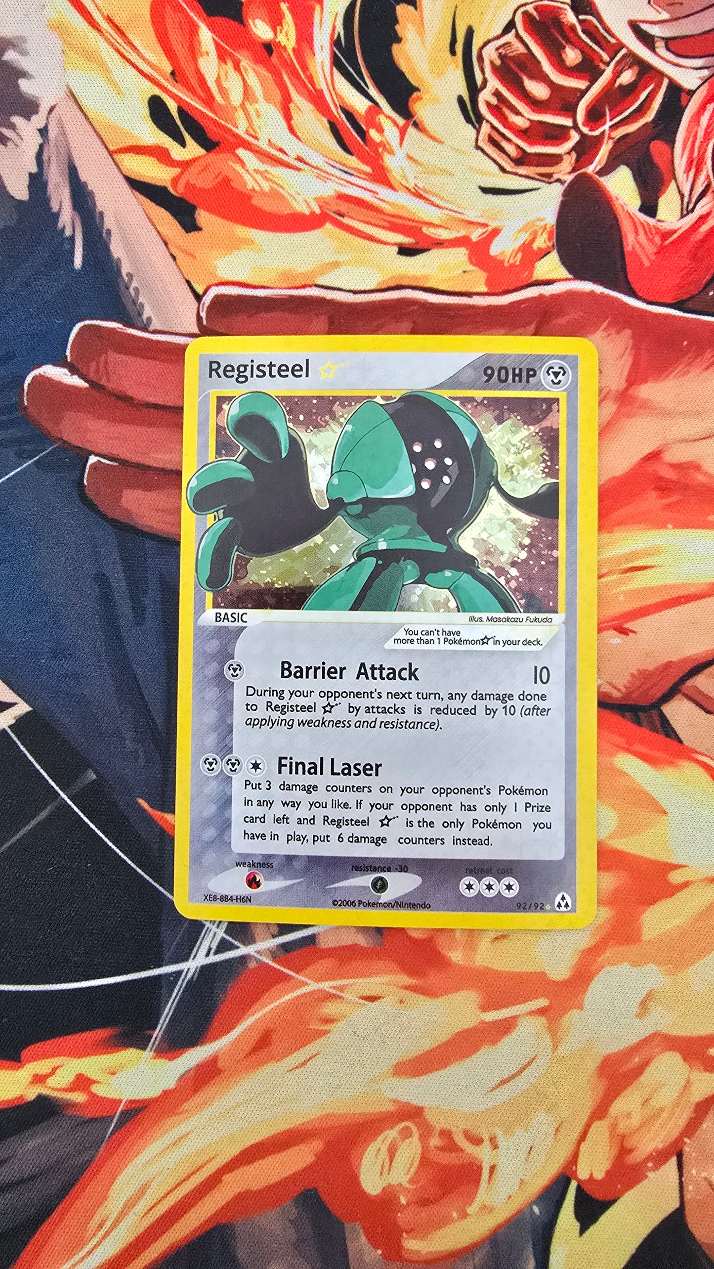 Pokemon Gold Star Proxy Card