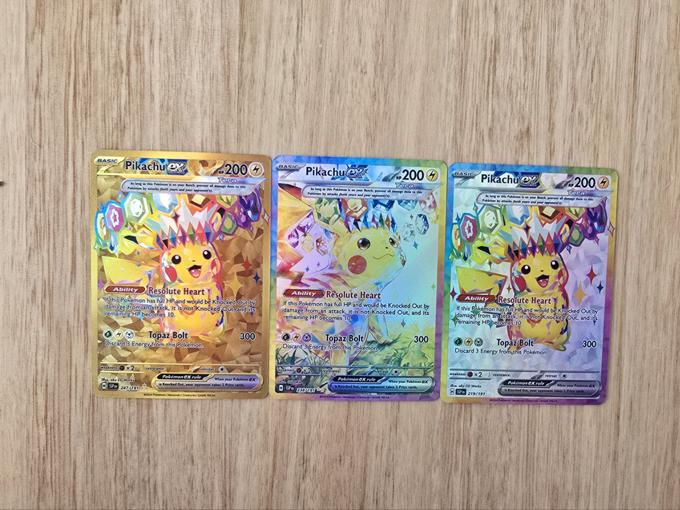 Pokemon Surging Sparks Pikachu Set English High Quality Proxy