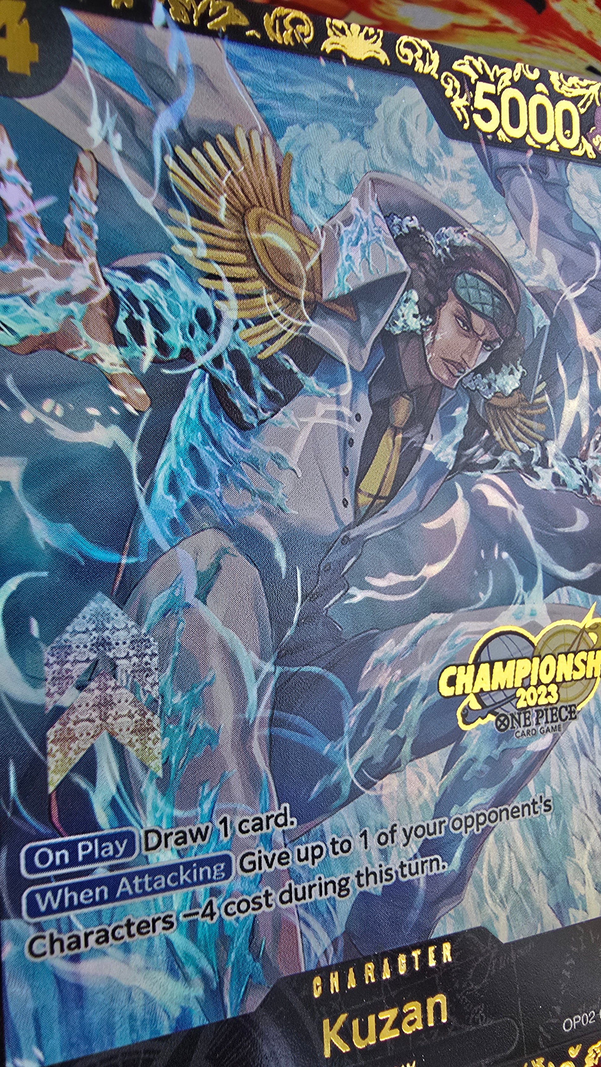 Kuzan OP02-096 Top Prize Flagship TCG Textured Premium Promo OP Englis OP Proxies TCG Kuzan OP02-096 Top Prize Flagship TCG Textured Premium Promo OP Englis OP Proxies TCG