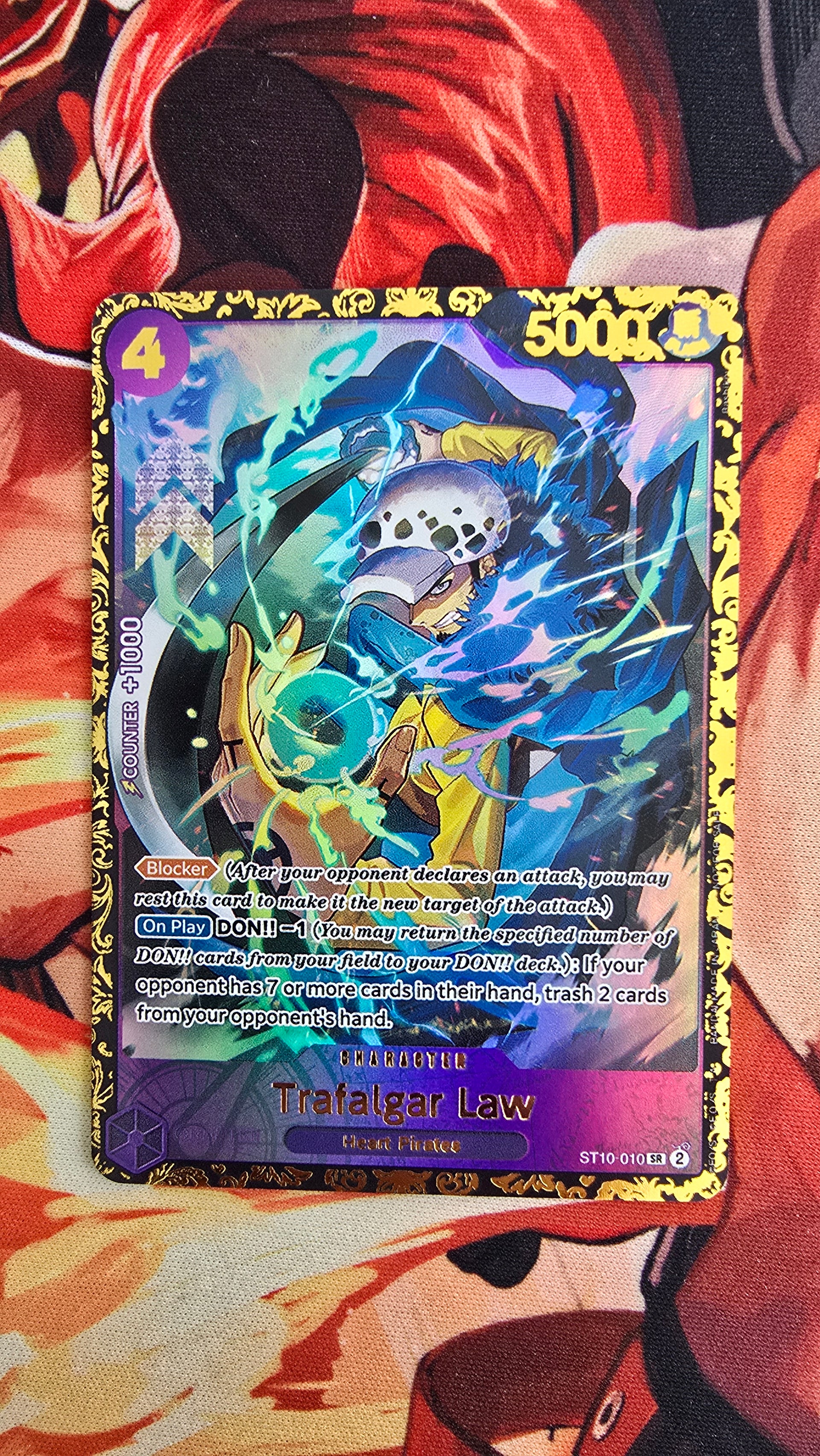 Trafalgar Law ST10-010 Top Prize Flagship TCG Textured Premium Promo O – OP  Proxies TCG