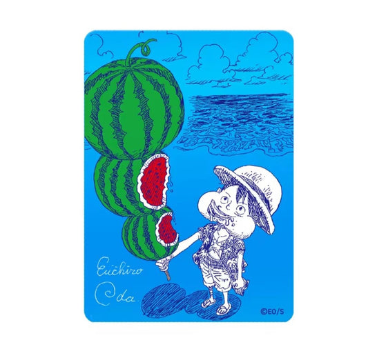PREORDER Luffy Natsucomi 2026 Meta-Kira Promo Japan Exclusive Custom Made One Piece Textured Proxy Card