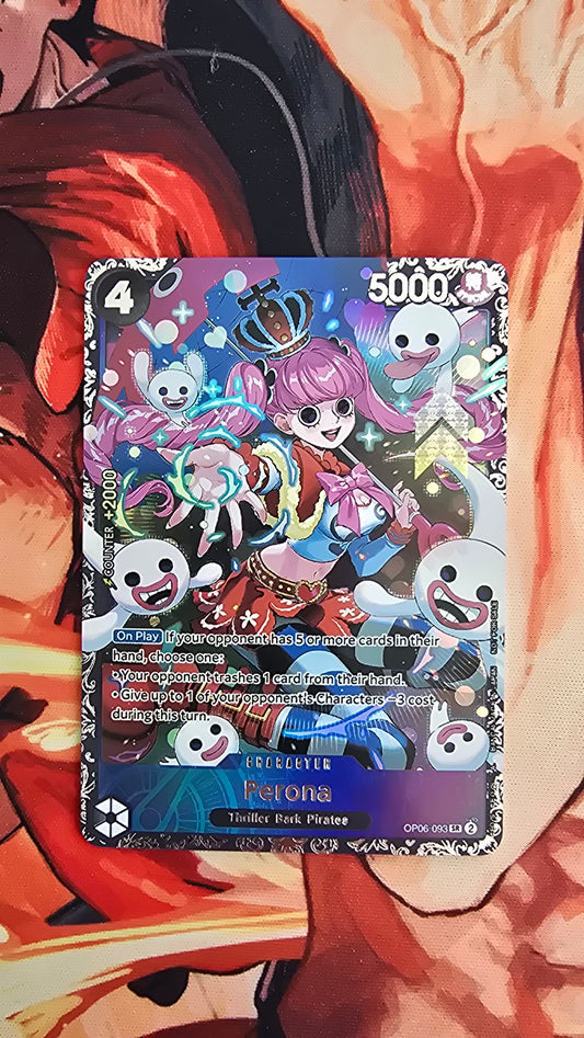 Perona OP06-093 Top Prize Flagship TCG Textured Premium Promo OP English One Piece Proxy