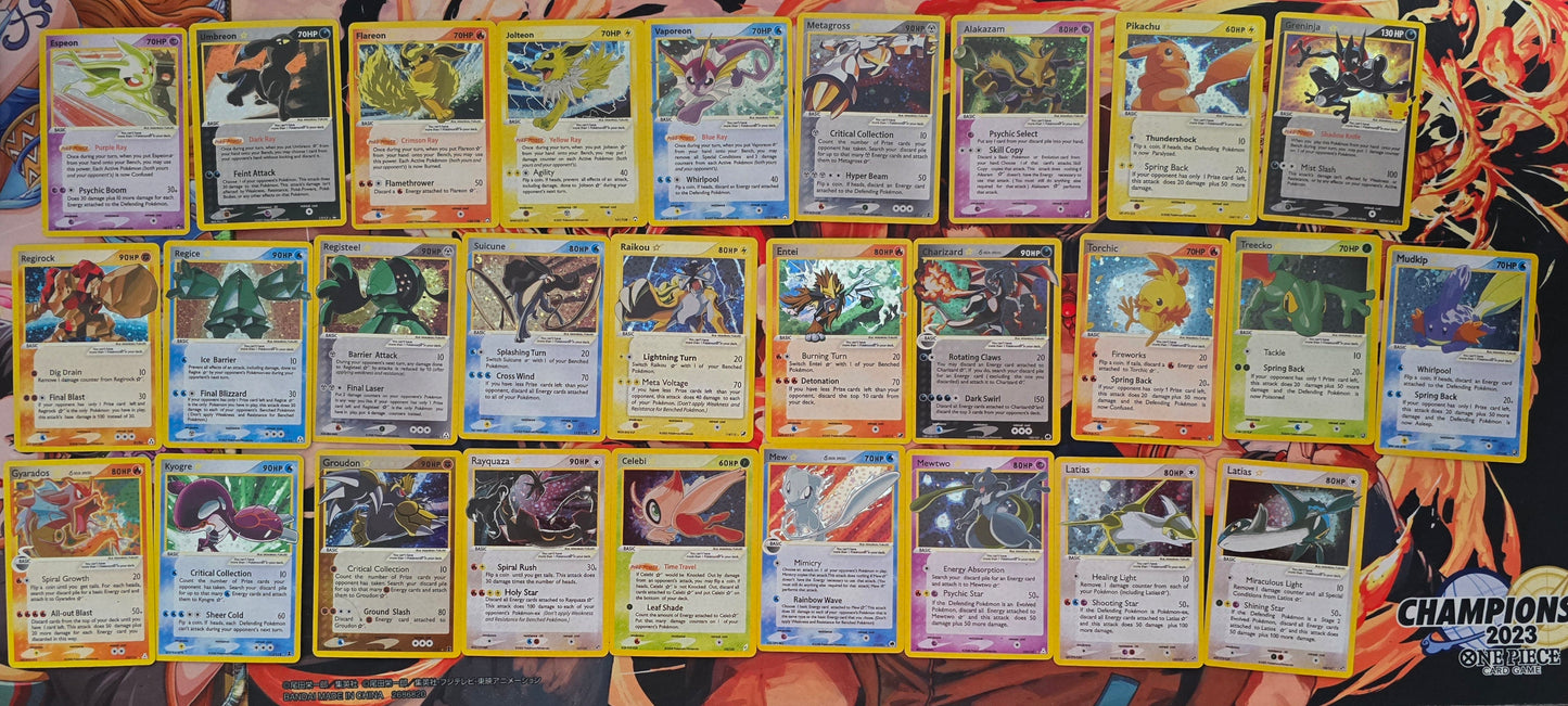 Pokemon Gold Star Proxy Card