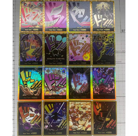 Premium Quality The Best PRB-01 Gold Rare DON!! One Piece TCG Cards English Proxy cards