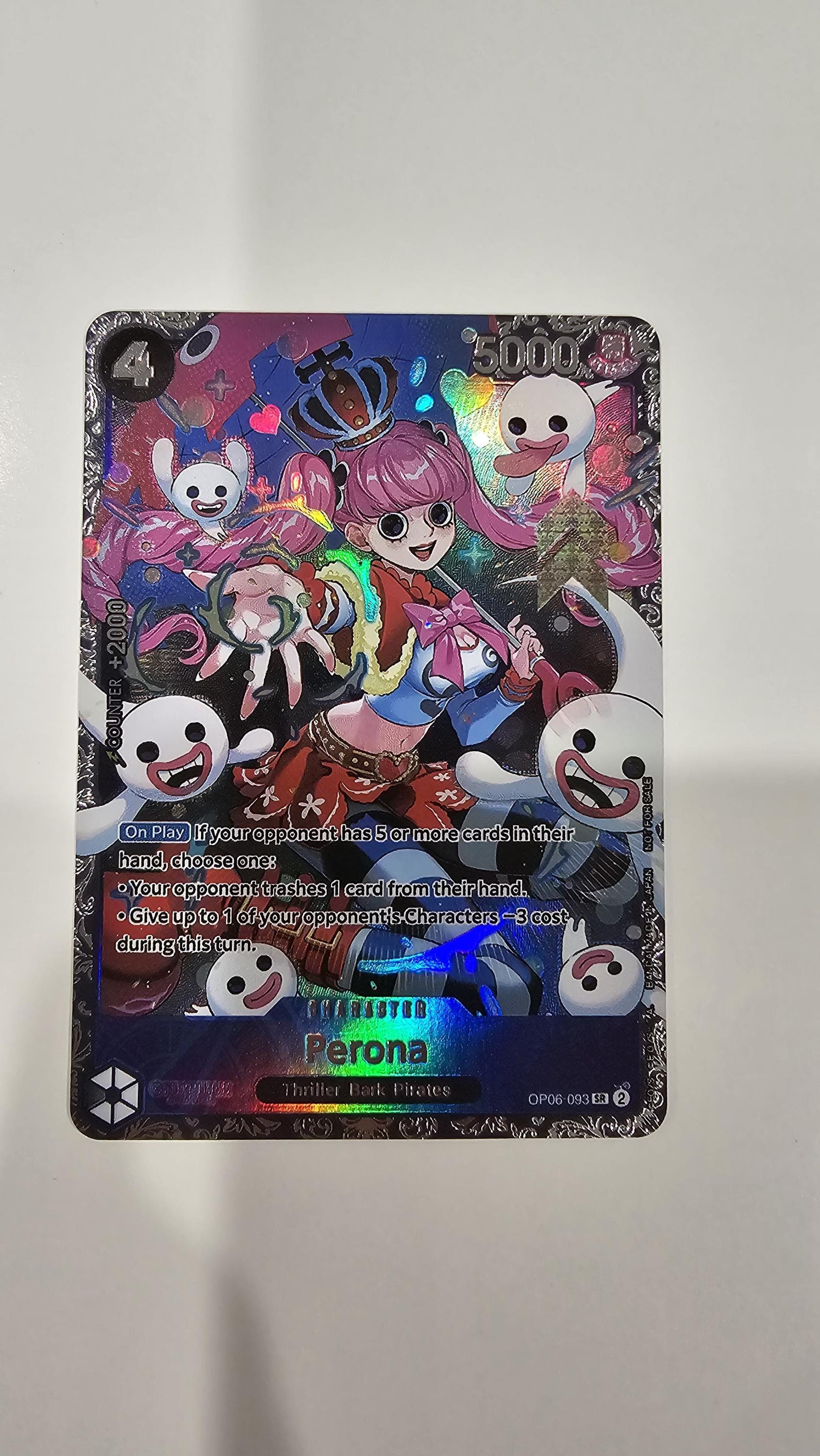 PROXY Top Prize Perona OP06-093 One Piece Flagship Championship TCG Proxies Textured Premium Promo Rare