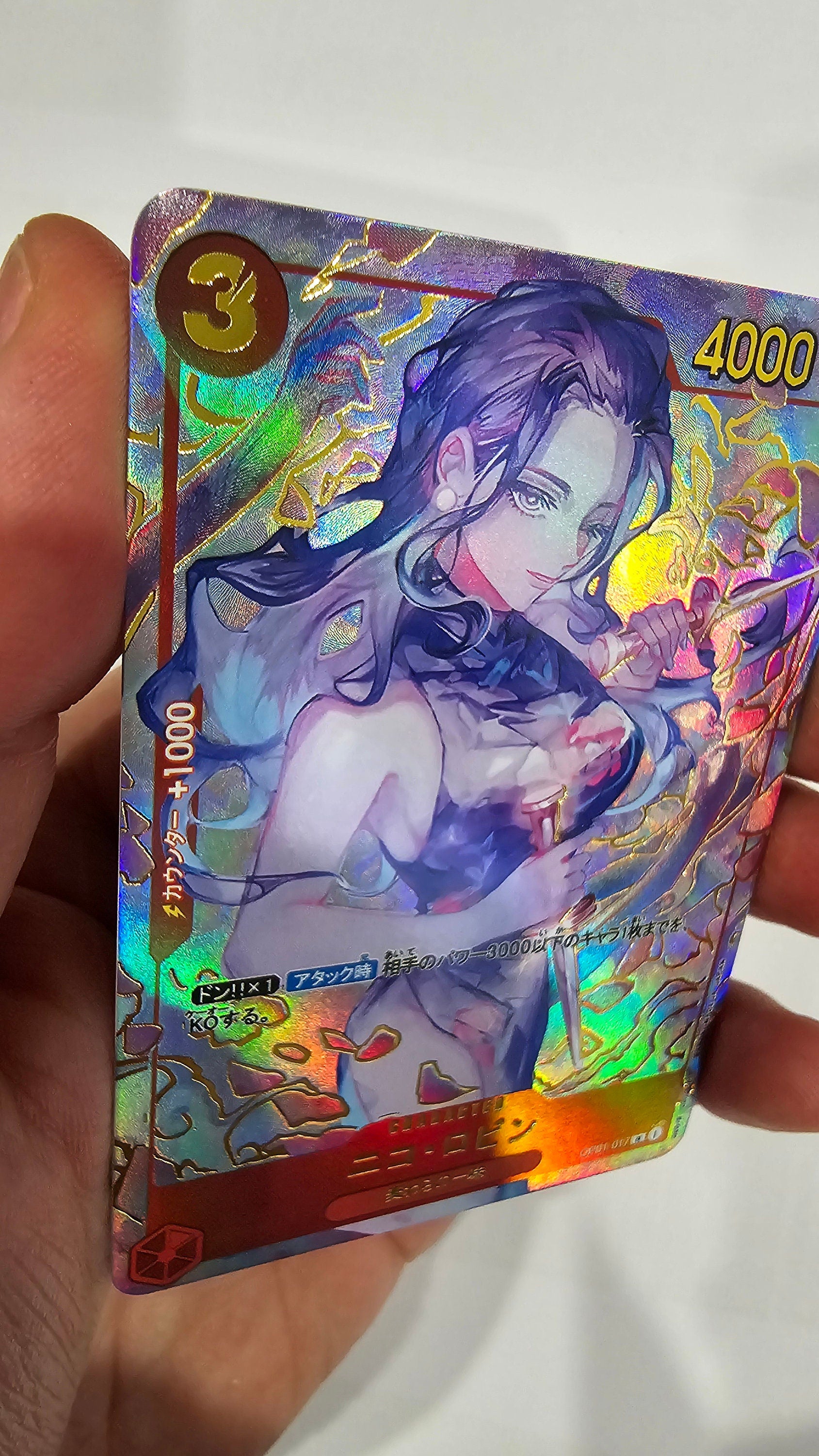 PROXY Chinese 1st Anniversary Robin OP01-017 R Exclusive Proxy TCG Proxies Textured Premium