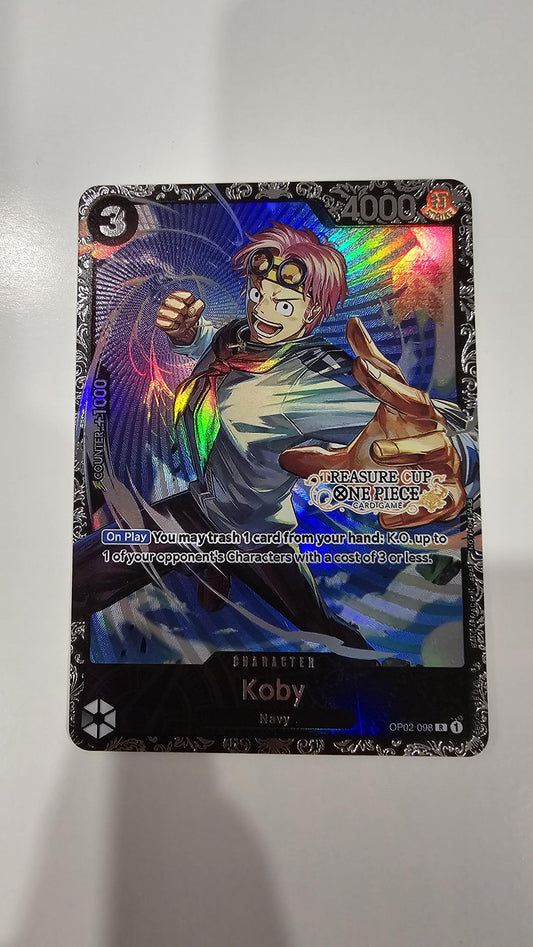 PROXY Top Prize Koby OP02-098 One Piece Flagship Championship TCG Proxies Textured Premium Promo Rare