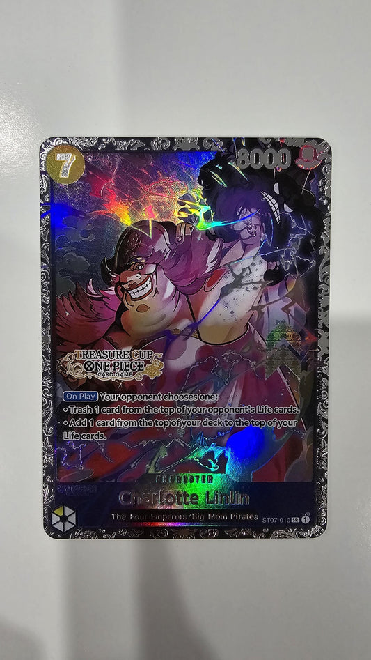 PROXY Top Prize Charlotte Linlin ST07-010 One Piece Flagship Championship TCG Proxies Textured Premium Promo Rare