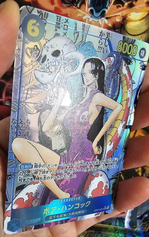 PROXY Manga Boa Hancock OP07-054 One Piece Card Game TCG Proxies Textured