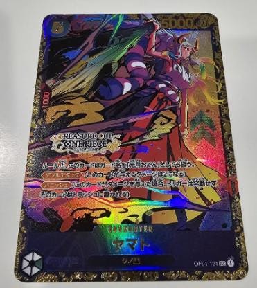 PROXY Top Prize Yamato OP01-121 One Piece Flagship Championship TCG Proxies Textured Premium Promo Rare Orica