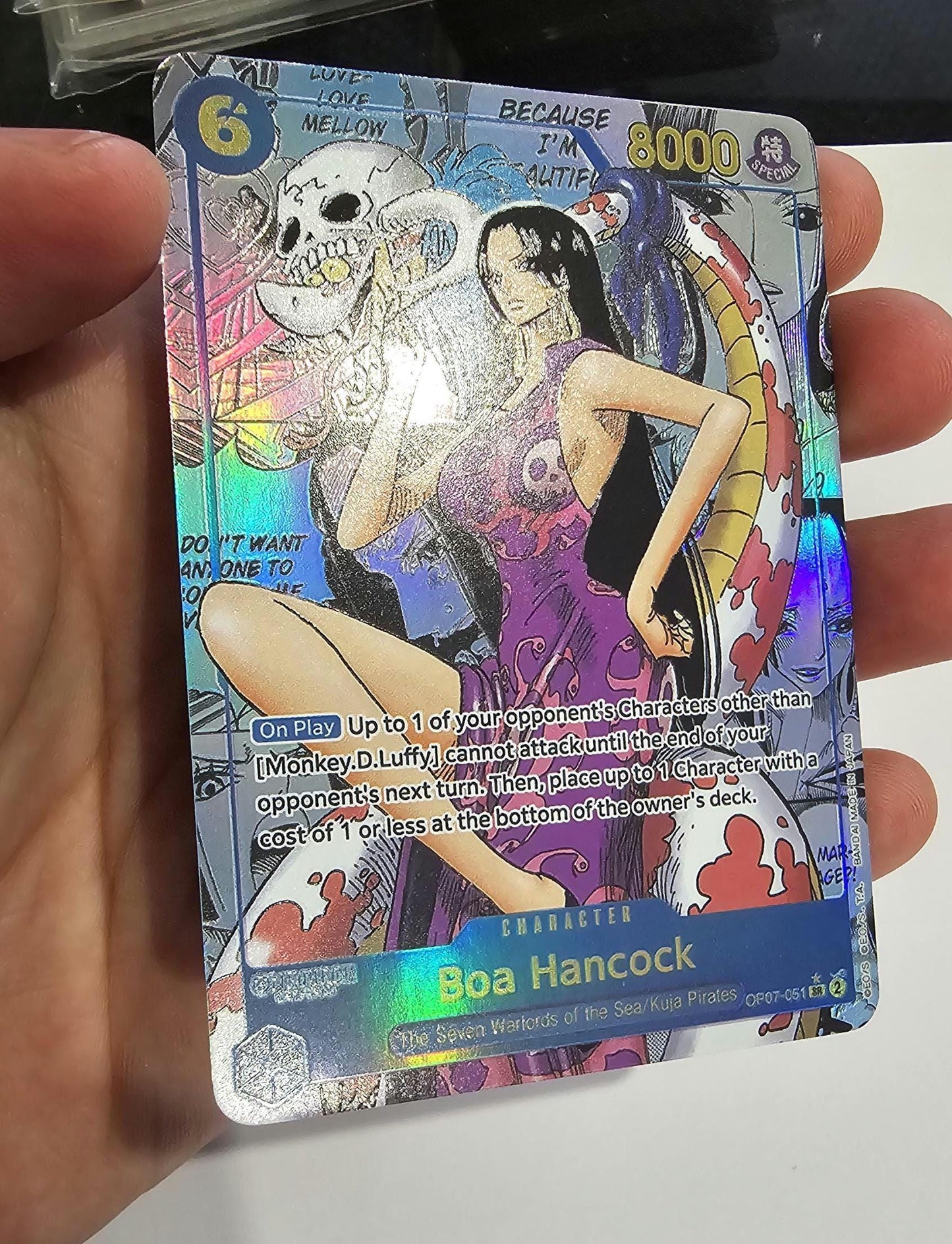 PROXY Manga Boa Hancock OP07-054 One Piece Card Game TCG Proxies Textured