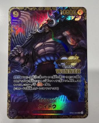 PROXY 1st Place WINNER Kaido ST04-003 One Piece Flagship Championship TCG Proxies Textured Premium Promo Rare Orica