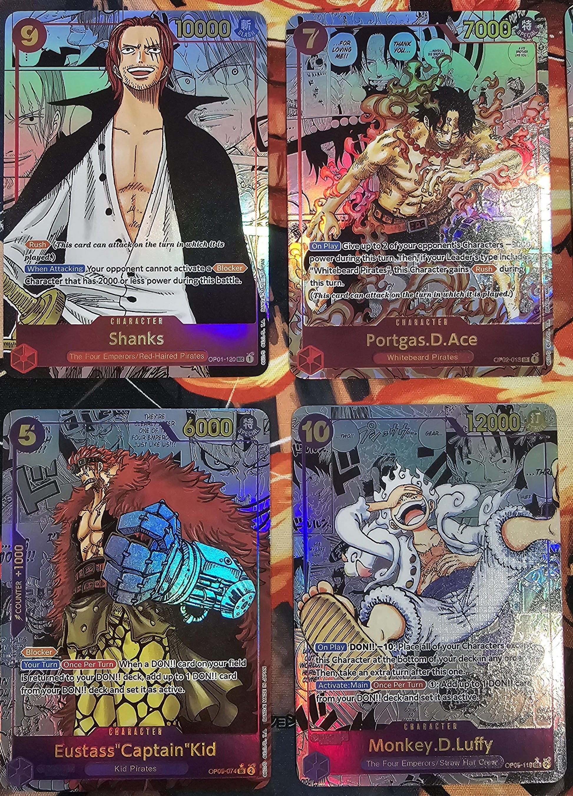 Complete One Piece Manga Sets! - English (10) or Japanese (17) Manga Card Game Proxy TCG Proxies Ultra Textured Premium High Quality Orica