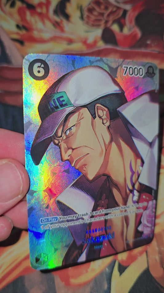 Custom Made Sakazuki SP OP02-099 One Piece Card Game OP TCG Proxy
