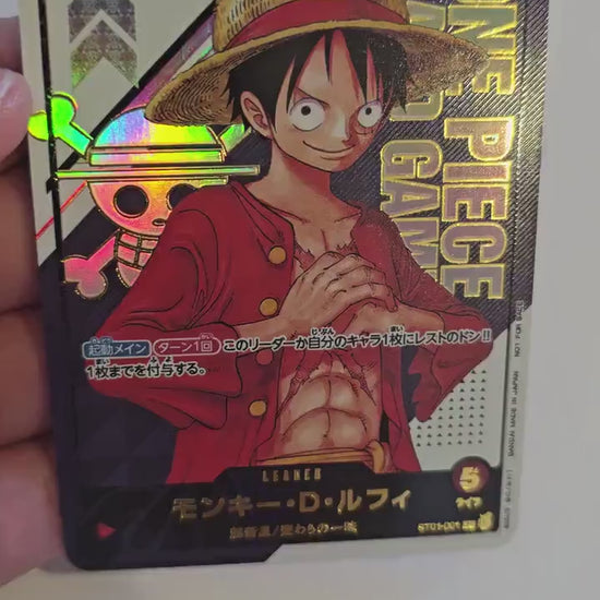 PROXY Serial Numbered Monkey D Luffy Leader ST01-001 One Piece Card Game TCG Proxies Textured Zoro Flagship Premium Shanks Japanese