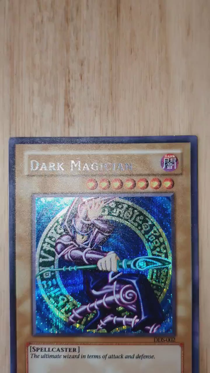 YuGiOh Blue Eyes White Dragon, Dark Magician & Dark Magician Girl DDS MFC Card Game Promo Tcg Proxies Textured Premium Proxy