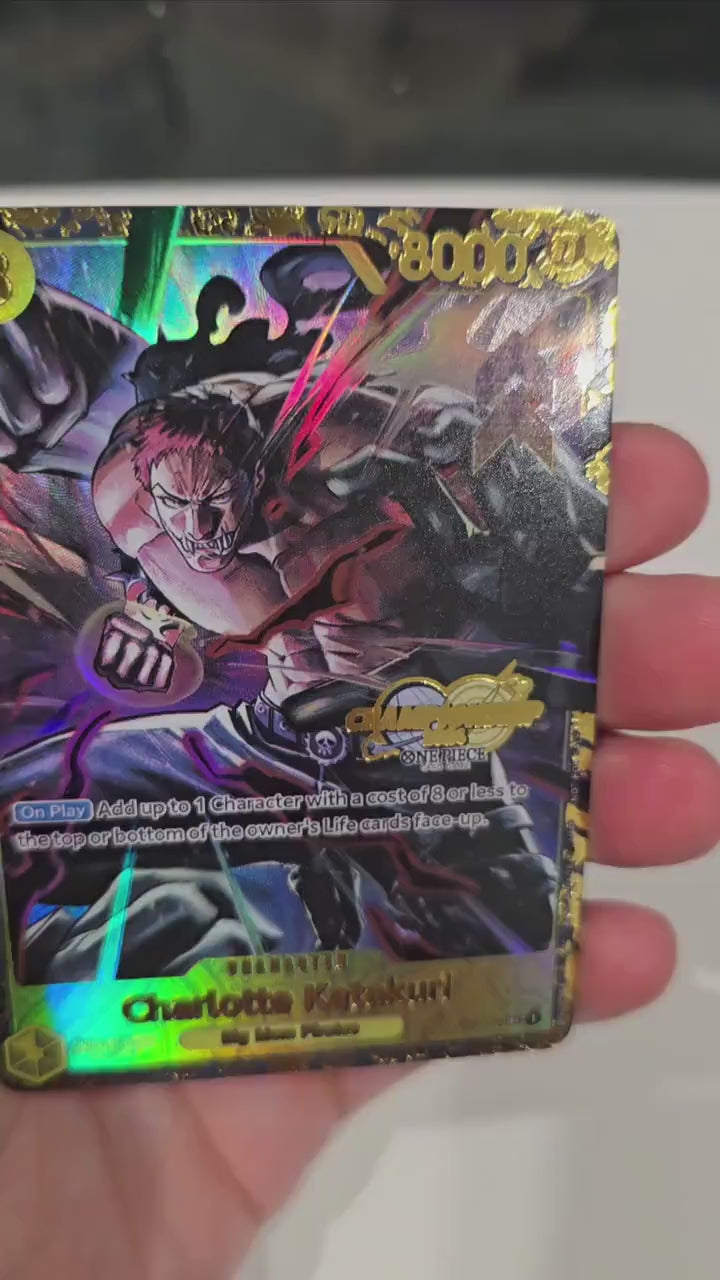 PROXY Top Prize Charlotte Katakuri OP03-123 One Piece Flagship Championship TCG Proxies Textured Premium Promo Rare