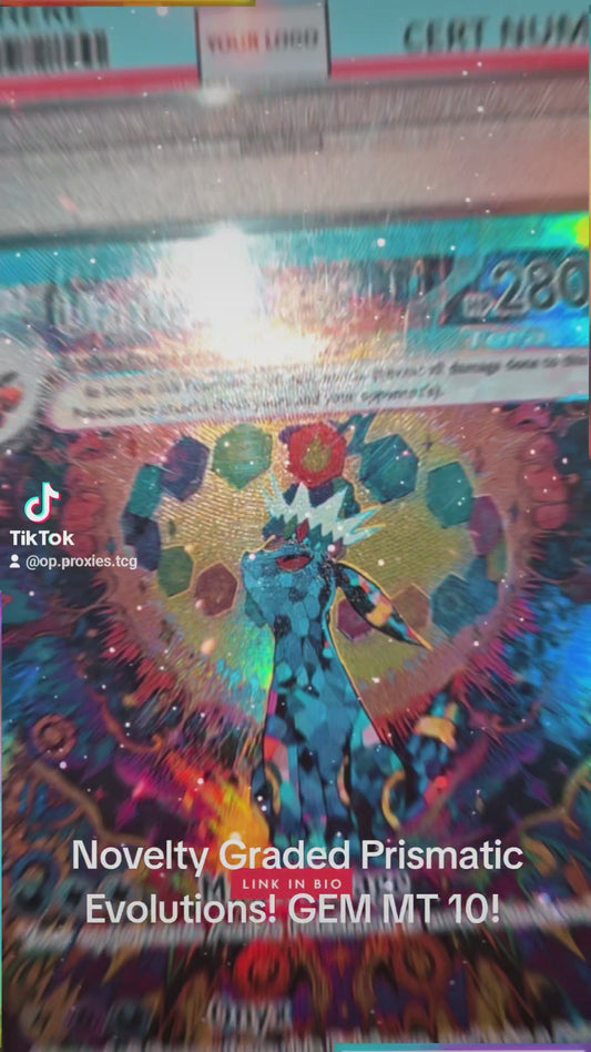 Graded Prismatic Evolution Eevee Set Proxy GEM MT 10 PSA