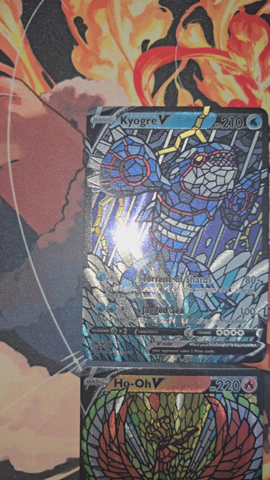 Legendary Pokemon 6 Card Bundle Mosaic Style Premium Quality Custom Pokemon Cards Proxy