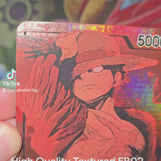 One Piece proxy leader card