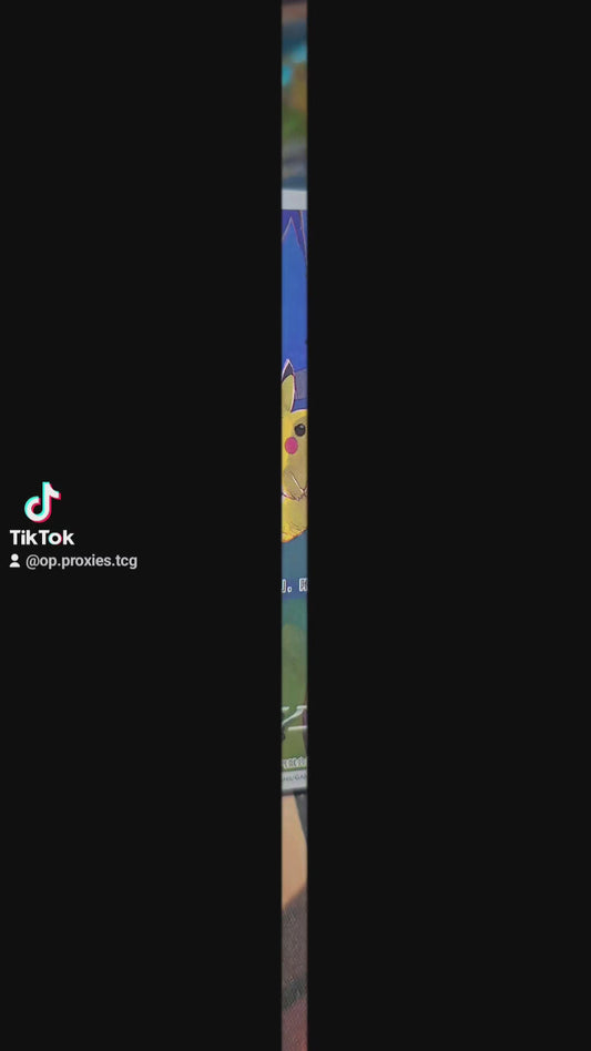 Chinese Exclusive Pikachu Gengar 151C 172 AR Pokemon TCG Proxy Card