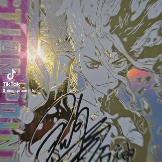 Union Arena Action Point Gold Signed Cards