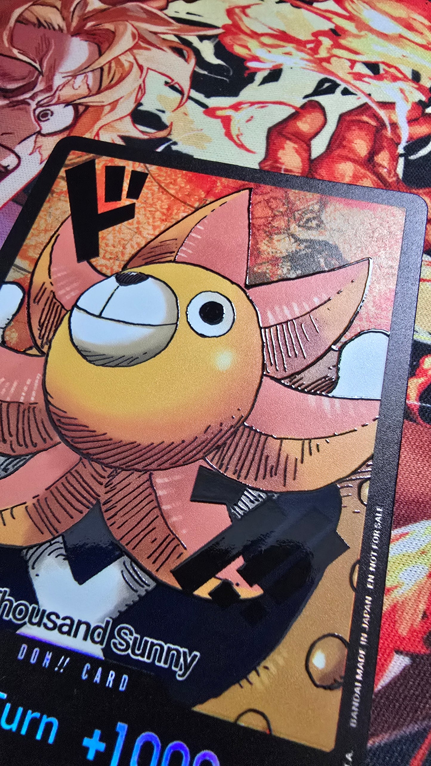 13 Card Bundle: Strawhat Pirates Crew DON Set! One Piece Custom Made Textured Cards