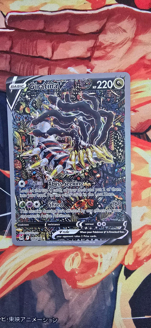Giratina V Lost Origin #186 Alt Art Sword and Shield Pokemon TCG Card Proxy