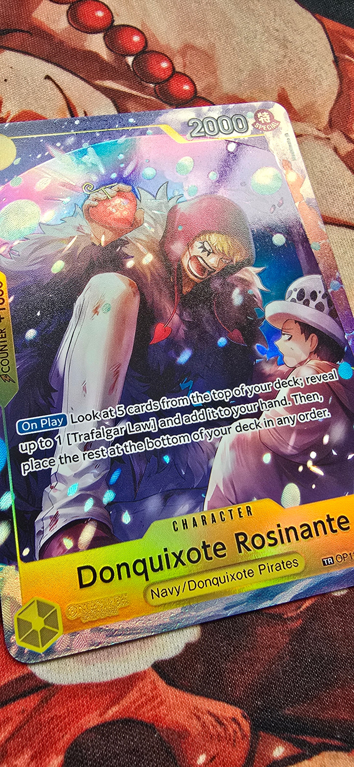 Treasure Rare TR One Piece TCG OP Textured Proxy Cards