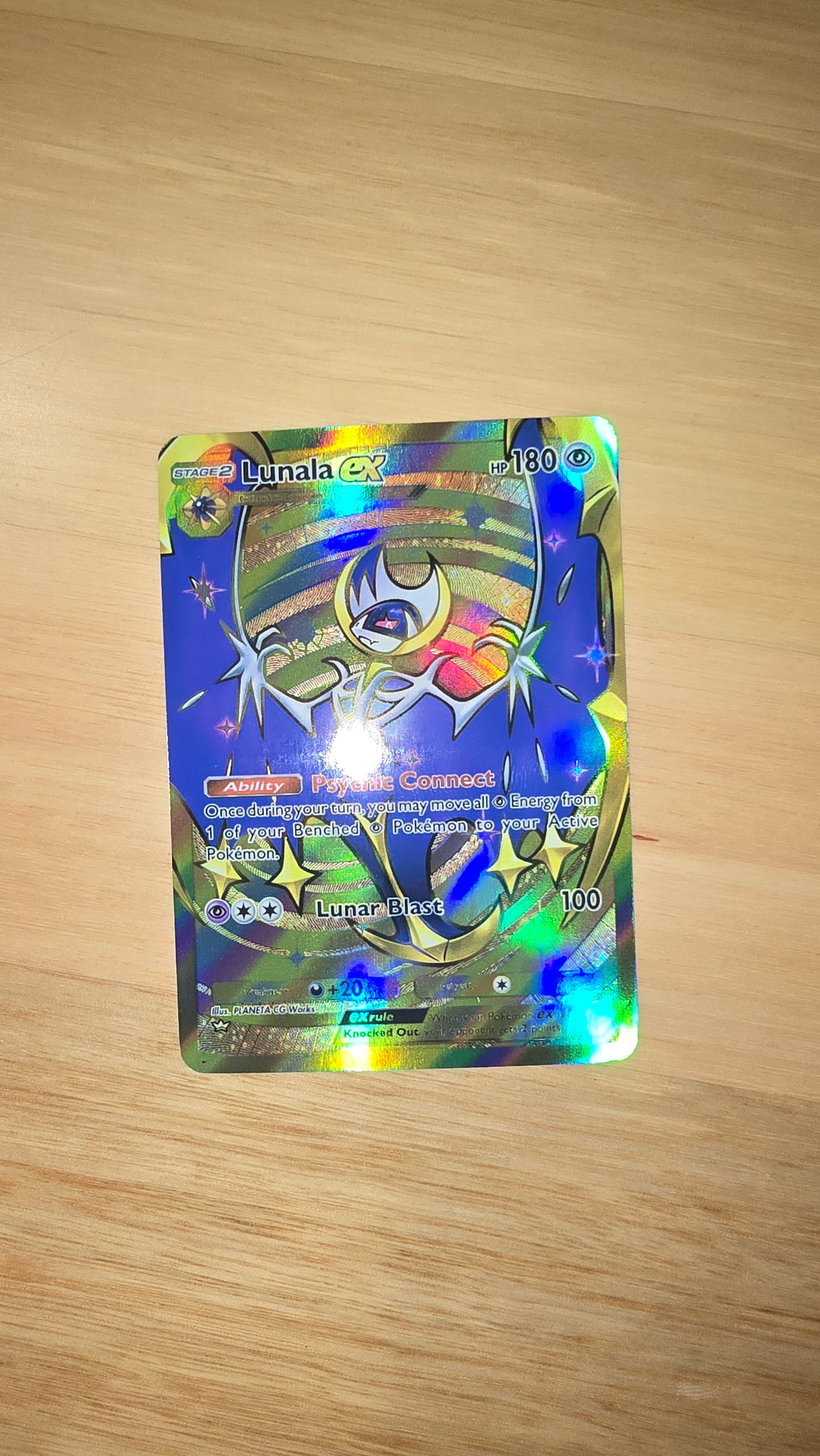High Quality Textured Pokemon TCG Pocket - Gold Crown EX Custom Proxy Cards